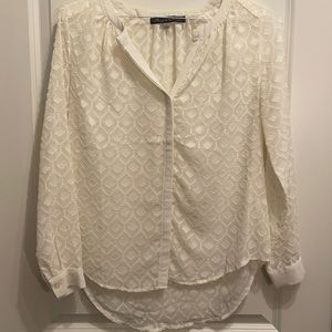 Textured Boutique Blouse (SMALL)